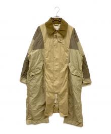 etsinta ciaopanic typy（エシンタチャオパニックティピー）の古着「リメイクナイロンワークコート」｜ベージュ