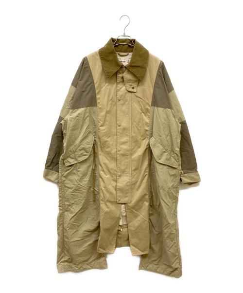 etsinta ciaopanic typy（エシンタチャオパニックティピー）etsinta ciaopanic typy (エシンタチャオパニックティピー) リメイクナイロンワークコート ベージュ サイズ:ONEの古着・服飾アイテム