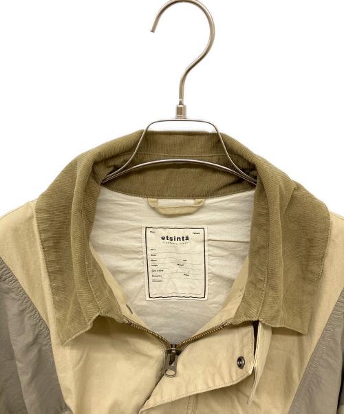etsinta ciaopanic typy（エシンタチャオパニックティピー）etsinta ciaopanic typy (エシンタチャオパニックティピー) リメイクナイロンワークコート ベージュ サイズ:ONEの古着・服飾アイテム