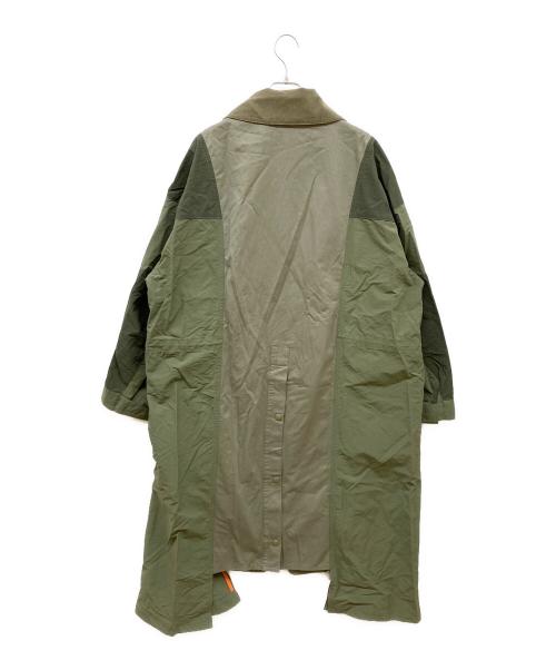 etsinta ciaopanic typy（エシンタチャオパニックティピー）etsinta ciaopanic typy (エシンタチャオパニックティピー) リメイクナイロンワークコート グリーン サイズ:ONEの古着・服飾アイテム
