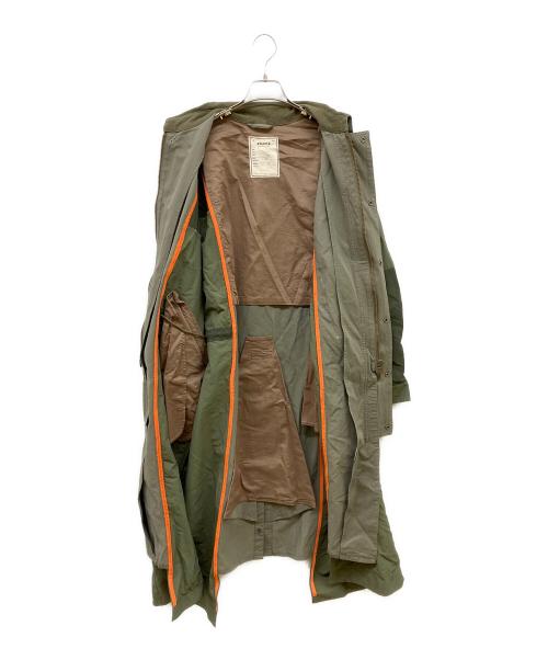 etsinta ciaopanic typy（エシンタチャオパニックティピー）etsinta ciaopanic typy (エシンタチャオパニックティピー) リメイクナイロンワークコート グリーン サイズ:ONEの古着・服飾アイテム