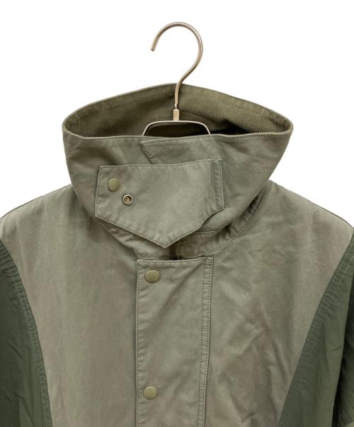 etsinta ciaopanic typy（エシンタチャオパニックティピー）etsinta ciaopanic typy (エシンタチャオパニックティピー) リメイクナイロンワークコート グリーン サイズ:ONEの古着・服飾アイテム