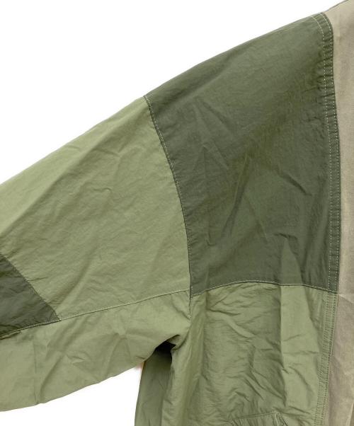etsinta ciaopanic typy（エシンタチャオパニックティピー）etsinta ciaopanic typy (エシンタチャオパニックティピー) リメイクナイロンワークコート グリーン サイズ:ONEの古着・服飾アイテム