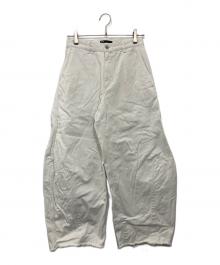 Plage（プラージュ）の古着「balloon tapered パンツ」｜ホワイト