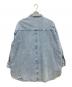 Loungedress (ラウンジドレス) ダメージデニムシャツ ブルー サイズ:SIZE Free：7000円