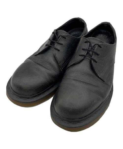 Dr.Martens（ドクターマーチン）Dr.Martens (ドクターマーチン) 3 EYE SHOE ブラック サイズ:UK7の古着・服飾アイテム