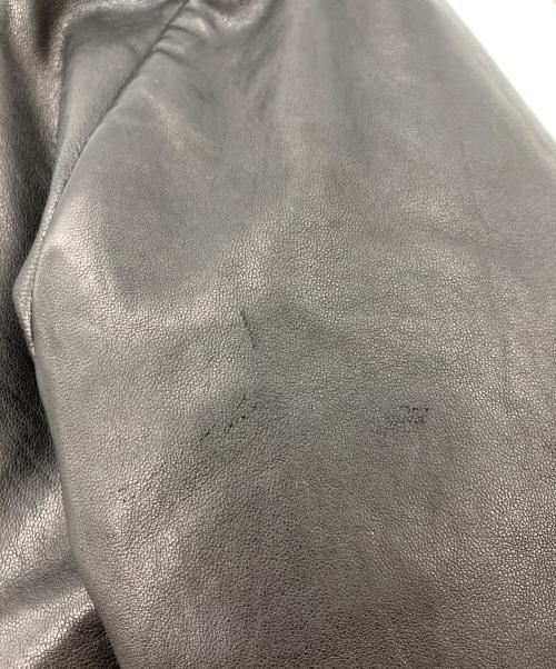 ISABEL ETOILE（イザベルマランエトワール）ISABEL ETOILE (イザベルマランエトワール) Ａ-2ラムレザージャケット ブラック サイズ:36の古着・服飾アイテム