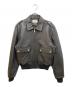 ISABEL ETOILE（イザベルマランエトワール）の古着「Ａ-2ラムレザージャケット」｜ブラック