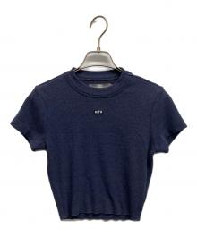 KITH（キス）の古着「KITH キス クロップドTシャツ」｜ネイビー