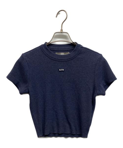 KITH（キス）KITH (キス) KITH キス クロップドTシャツ ネイビー サイズ:Sの古着・服飾アイテム