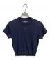 KITH（キス）の古着「KITH キス クロップドTシャツ」｜ネイビー