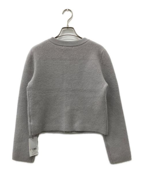 Snidel（スナイデル）Snidel (スナイデル) フォックスニットジャケット グレー サイズ:FREE 未使用品の古着・服飾アイテム