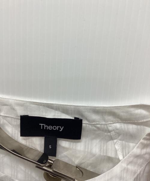 theory（セオリー）theory (セオリー) ノースリーブシャツ ホワイト サイズ:Sの古着・服飾アイテム