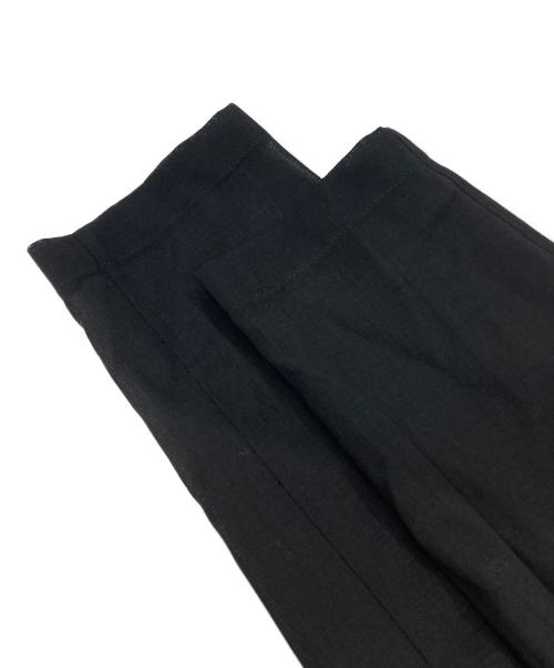 theory（セオリー）theory (セオリー) ウール混オープンカラージャケット ブラックの古着・服飾アイテム