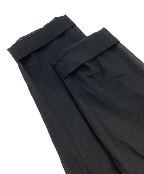 theory（セオリー）theory (セオリー) ウール混オープンカラージャケット ブラックの古着・服飾アイテム