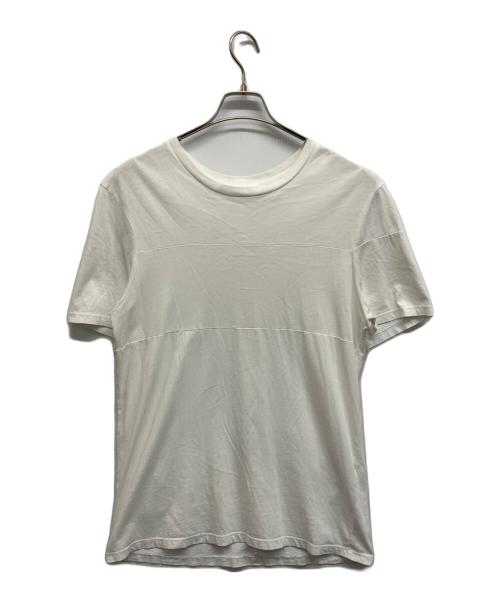HELMUT LANG（ヘルムートラング）HELMUT LANG (ヘルムートラング) バックプリントTシャツ ホワイト サイズ:Lの古着・服飾アイテム