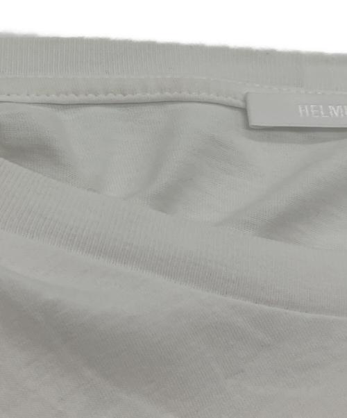 HELMUT LANG（ヘルムートラング）HELMUT LANG (ヘルムートラング) バックプリントTシャツ ホワイト サイズ:Lの古着・服飾アイテム