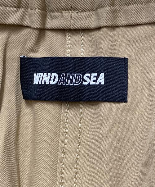 N.HOOLYWOOD（エヌ ハリウッド）N.HOOLYWOOD (エヌ ハリウッド) WIND AND SEA (ウィンダンシー) イージートラウザー 2タック ベージュ サイズ:M 未使用品の古着・服飾アイテム