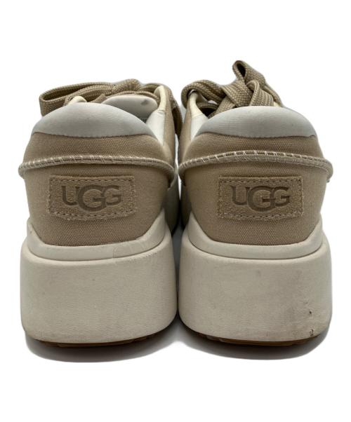 UGG（アグ）UGG (アグ) EZ-DUZZIT ESSENTIAL LACE UP ベージュ サイズ:25cmの古着・服飾アイテム