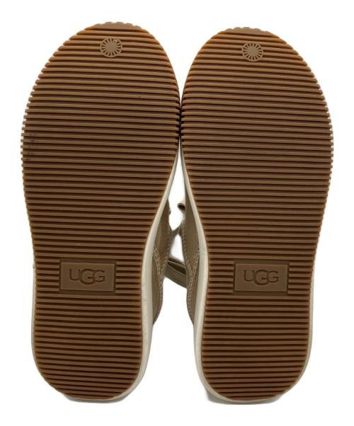 UGG（アグ）UGG (アグ) EZ-DUZZIT ESSENTIAL LACE UP ベージュ サイズ:25cmの古着・服飾アイテム