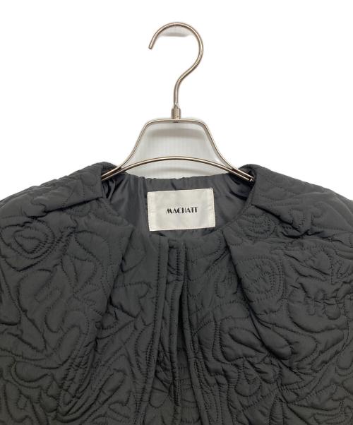 machatt（マチャット）machatt (マチャット) トップサーモキルティングジャケット ブラック サイズ:Fの古着・服飾アイテム