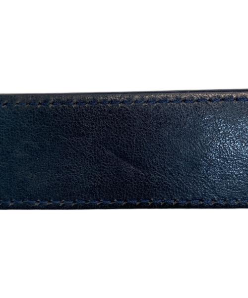 JIMMY CHOO（ジミーチュウ）JIMMY CHOO (ジミーチュウ) ステラ 2WAY スタッズ ショルダーバッグ ブラック×ネイビーの古着・服飾アイテム