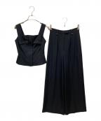 HER LIP TOハーリップトゥ）の古着「Lutetia Twill Set-Up」｜ネイビー