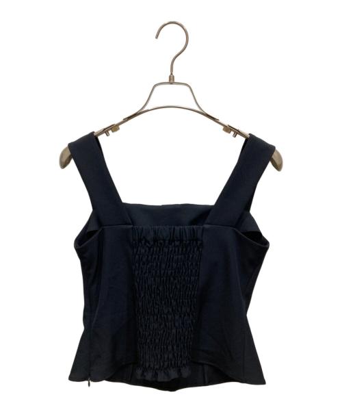 HER LIP TO（ハーリップトゥ）Her lip to (ハーリップトゥ) Lutetia Twill Set-Up ネイビー サイズ:SIZE Mの古着・服飾アイテム