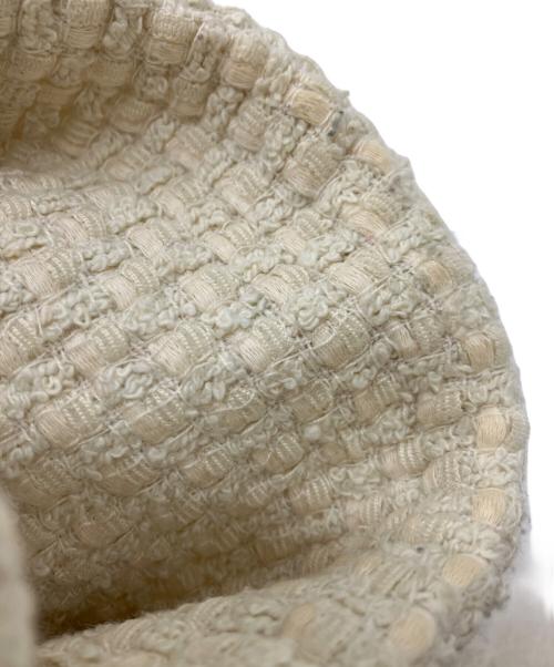 HER LIP TO（ハーリップトゥ）Her lip to (ハーリップトゥ) Grace Tweed Jacket アイボリー サイズ:Mの古着・服飾アイテム