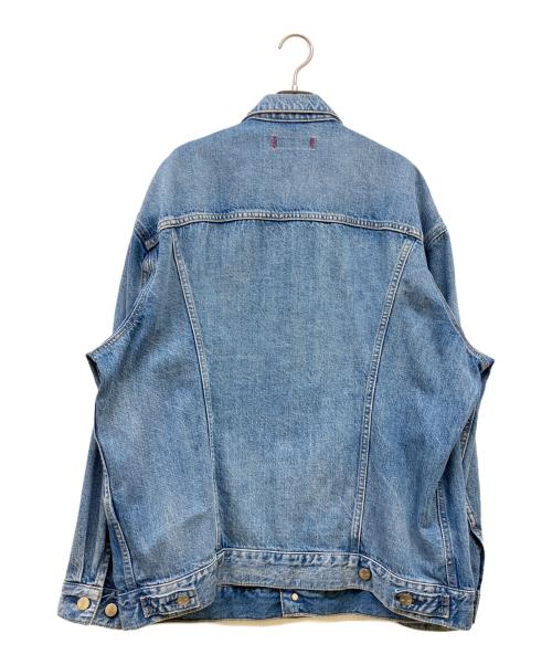 RED CARD（レッドカード）RED CARD (レッドカード) FRAY ID (フレイ アイディー) ルーズデニムジャケット インディゴ サイズ:FREEの古着・服飾アイテム
