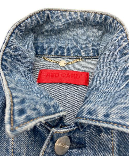 RED CARD（レッドカード）RED CARD (レッドカード) FRAY ID (フレイ アイディー) ルーズデニムジャケット インディゴ サイズ:FREEの古着・服飾アイテム