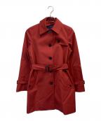 Aquascutumアクアスキュータム）の古着「ライナー付コート」｜レッド