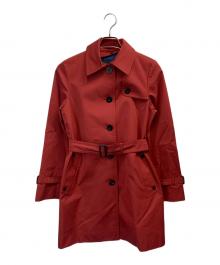 Aquascutum（アクアスキュータム）の古着「ライナー付コート」｜レッド