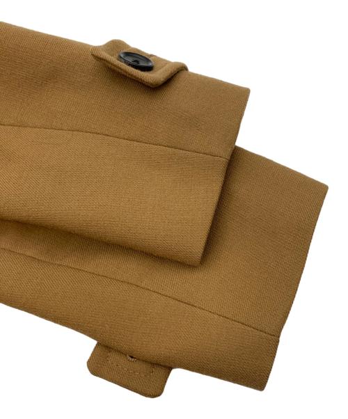 PS Paul Smith（ＰＳポールスミス）PS Paul Smith (ＰＳポールスミス) ウールカルゼフード付きコート ブラウン サイズ:40の古着・服飾アイテム