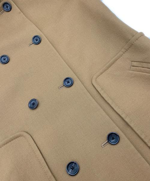 PS Paul Smith（ＰＳポールスミス）PS Paul Smith (ＰＳポールスミス) ウールカルゼフード付きコート ブラウン サイズ:40の古着・服飾アイテム