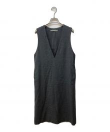 theory luxe（セオリーリュクス）の古着「ジャンパースカート」｜グレー