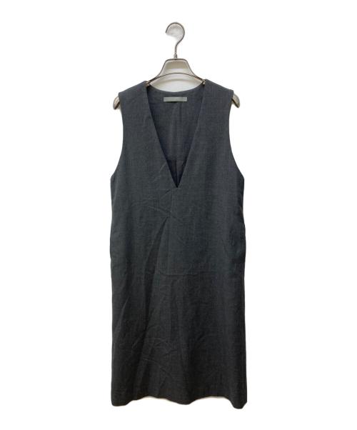 theory luxe（セオリーリュクス）theory luxe (セオリーリュクス) ジャンパースカート グレー サイズ:32の古着・服飾アイテム