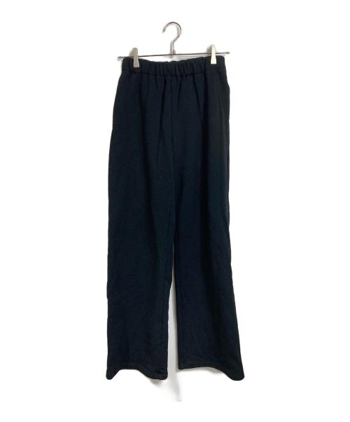 THE SHISHIKUI（シシクイ）THE SHISHIKUI (シシクイ) スウェットパンツ　コットンパンツ　パイル ブラック サイズ:FREEの古着・服飾アイテム