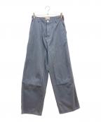 THE SHISHIKUIシシクイ）の古着「Painter pants」｜ブルー