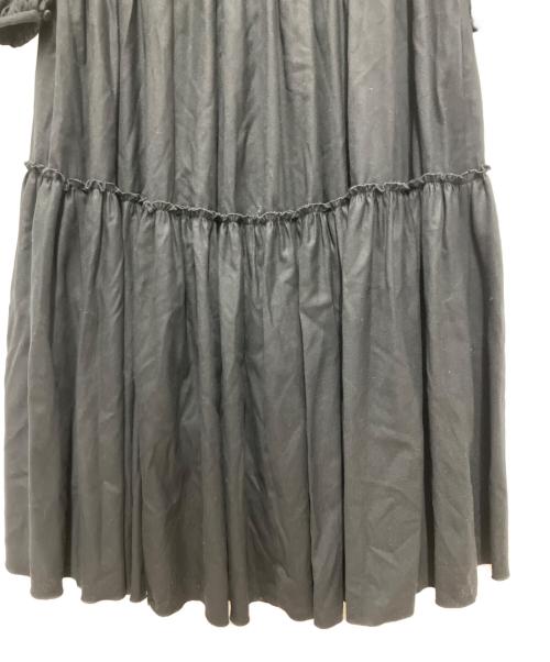 ASTRAET（アストラット）ASTRAET (アストラット) ティアード 長袖ワンピース ブラック サイズ:Free　　　　の古着・服飾アイテム