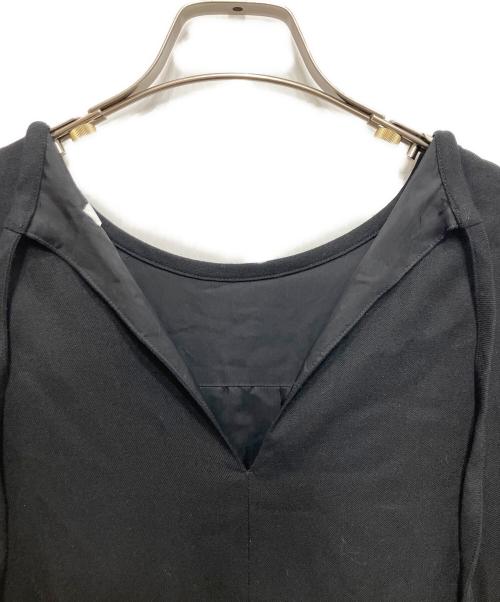 ASTRAET（アストラット）ASTRAET (アストラット) ティアード 長袖ワンピース ブラック サイズ:Free　　　　の古着・服飾アイテム