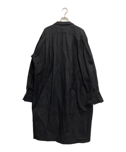 JUN MIKAMI（ジュン ミカミ）JUN MIKAMI (ジュン ミカミ) シャツワンピース ブラック サイズ:freeの古着・服飾アイテム