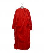 JUN MIKAMIジュン ミカミ）の古着「リネンカシュクールワンピース」｜レッド