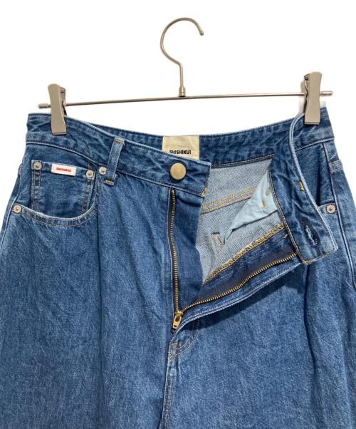 THE SHISHIKUI（シシクイ）THE SHISHIKUI (シシクイ) Daco INDIGO DENIM インディゴ サイズ:38の古着・服飾アイテム