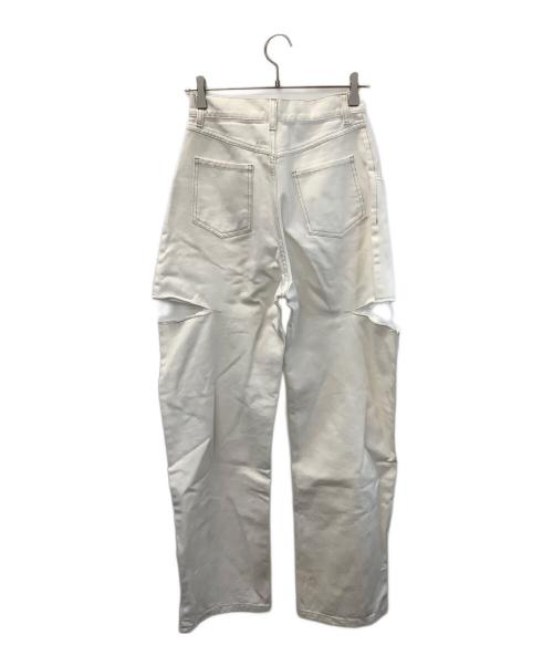 Maison Margiela（メゾンマルジェラ）Maison Margiela (メゾンマルジェラ) デニムパンツ ホワイト サイズ:38の古着・服飾アイテム