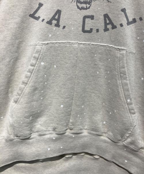 REMI RELIEF（レミレリーフ）REMI RELIEF (レミレリーフ) L.A.C.A.L. TIGER フーディ　MUSE de Deuxieme Classe 取扱 ベージュ サイズ:Mの古着・服飾アイテム