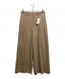 AP STUDIO（エーピーストゥディオ）の古着「デュアルワイドパンツ」｜ベージュ