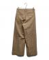 AP STUDIO (エーピーストゥディオ) デュアルワイドパンツ ベージュ サイズ:36 未使用品：15000円