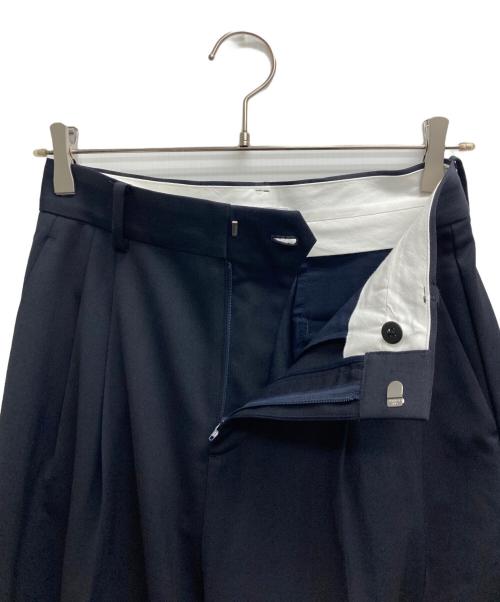 EVERYDAY I LIKE.（エヴリデイ アイ ライク）EVERYDAY I LIKE. (エヴリデイ アイ ライク) タックワイドパンツ ブラック サイズ:36の古着・服飾アイテム