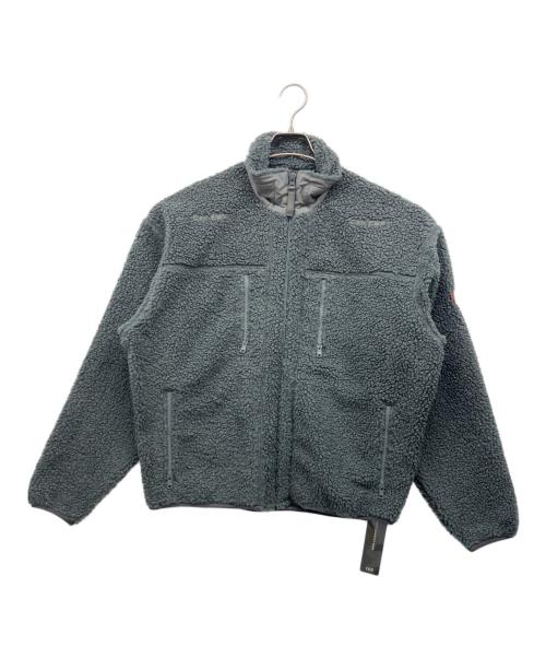 C.E（シーイー）C.E (シーイー) STAND COLLAR BOA ZIP UP グレー サイズ:M 未使用品の古着・服飾アイテム